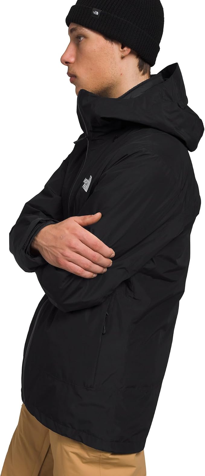 THE NORTH FACE Men's Thermoball Eco Snow Triclimate Waterproof Insulated Ski Jacket | Helmet Compatible, Powder Skirt